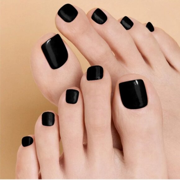 OHORA P BASIC NO.2 (BLACK) Semicure Gel Pedicure [NIB] 🖤🖤"SOLD OUT"🖤🖤 - Picture 1 of 7